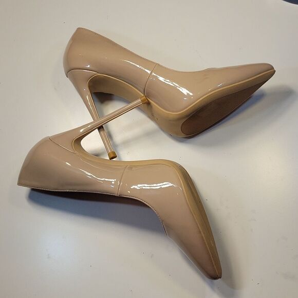 ELIZABET TANG POINTED TOE SLIP-ON HIGH HEEL STILETTOS SHOES - Picture 13 of 16